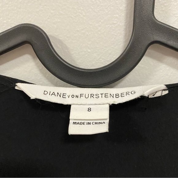 Diane von Furstenberg Sequined Silk Wrap Jumpsuit - Picture 7 of 9